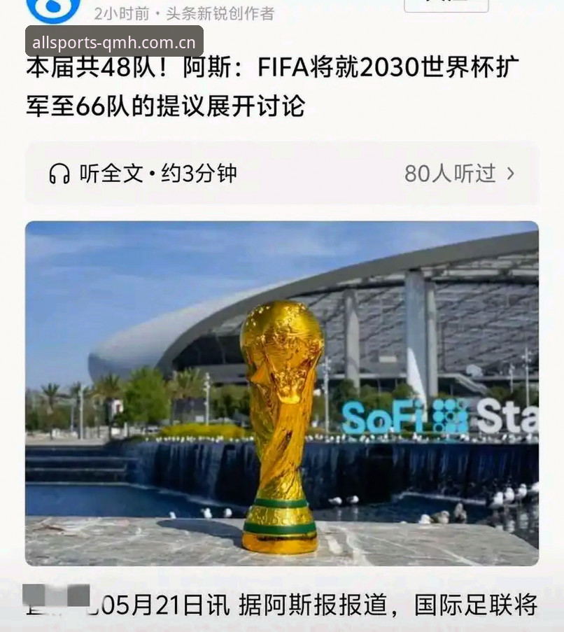 世界杯扩军到66队，中国男足的机会真的来了吗？